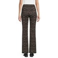 thumbnail image 3 of No Boundaries Juniors Print Flare Pants, 32" Inseam, Sizes XS-XXXL, 3 of 5
