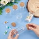 thumbnail image 3 of 8 mini botellas de vidrio de 100 ml/3,4 oz con tapones de corcho, botellas de deseos, botellas con mensajes para bodas, fiestas, manualidades, recuerdos de baby shower., 3 of 9