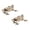 Khaki 2Packs, variant on Brass Frog Figurine Unique Home For Living Room Desk Ornament Style Brass Sculpture",1.4x2.7 cm,Purple
