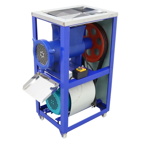 Techtongda Electric Bone Crusher Feed Processer Stainless Steel Meat Grinder 220V 3KW