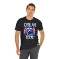 thumbnail image 4 of Cute But Feral Raccoon Unisex Animal Shirt, 4 of 5