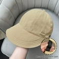 thumbnail image 2 of Mightlink  Wide Brim Hat Sun Protection Anti-UV Adjustable Head Circumference Foldable Gardening Travel Sun Hat, 2 of 5