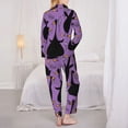 thumbnail image 5 of Disketp Pajamas Set Long Sleeve Sleepwear Womens Button Down Nightwear Pj Sets-Funny Goose, 5 of 9