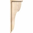 thumbnail image 3 of 5 1/2"W x 10"D x 26"H Carmel Smooth Corbel w/Backplate, Douglas Fir, 3 of 9