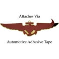 thumbnail image 5 of Naval Aviator Metal Decal Auto Emblem, 3D Metal Raised Car Fender Badge Decal with Strong Adhesive, Universal Combat Veteran Letters Sticker Replacement for Car, 5 of 6