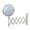 thumbnail image 2 of Gatco 1439SN 7.5" Accordion Wall Mirror with 3X Magnification, Satin Nickel, 2 of 2