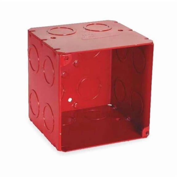 Raco Electrical Box,40.5 cu in,Red,2 Gang 911-2