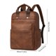 thumbnail image 3 of Mochila multifuncional de moda para mujer, de gran capacidad, material de PU impermeable, textura suave y diseño elegante para trabajo y escuela., 3 of 6