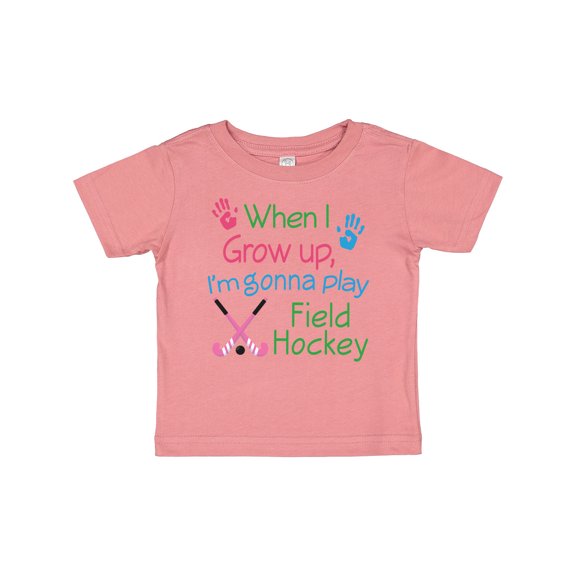 Inktastic Future Field Hockey Player Boys or Girls Baby T-Shirt