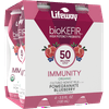 Lifeway Organic Immunity Pomegranate Blueberry BioKefir, 3.5 Fluid Ounce - 4 count per pack -- 6 packs per case.