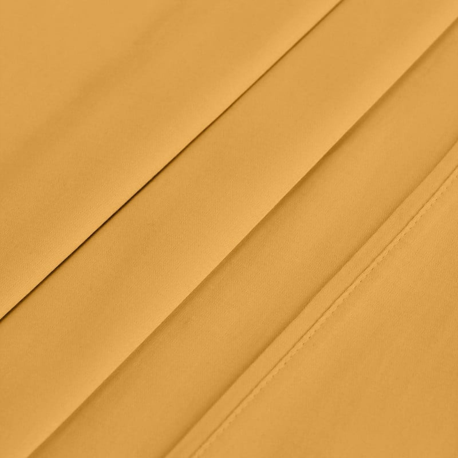 Superior Egyptian Cotton 400 TC Deep Pocket Sheet Set, Twin XL, Gold