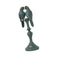 thumbnail image 1 of Adorno de pareja de loros, figura de loro, adorable regalo de inauguración de la casa, pájaro realista verde 87x85x27cm, 1 of 9
