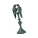 thumbnail image 1 of Adorno de pareja de loros, escultura decorativa, colección, regalo único para inauguración de la casa verde 87x85x27cm, 1 of 9
