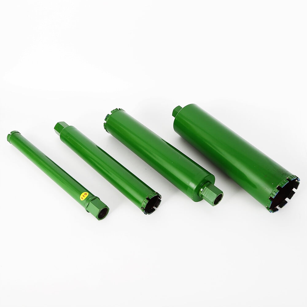 Thread Wet Diamond Core Drill Bit , 2.2"/3"/4"/5" Core Drill Set Wet Diamond Concrete Core Drill Bit Kit  Concrete Series Premium Tool 4 Size New