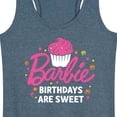 thumbnail image 3 of Barbie - Birthdays Are Sweet - Women's Racerback Tank Top, 3 of 5