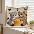 thumbnail image 6 of Euaioeiu Cute Animal Pillow Cover Fluffy Embroidery Decorative Throw Pillow Case Soft Accent Cushion Cover for Living Room Sofa Bedroom Decor Festival Home Decor, 6 of 6