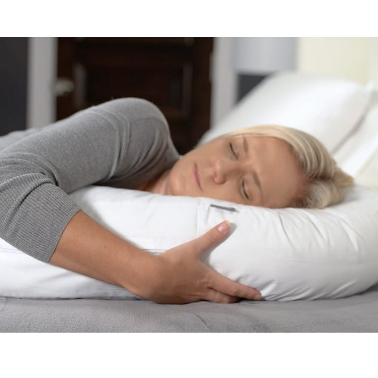 DMI Body Pillow, Side Sleeper Pillow and Pregnancy Pillow with Contoured  Support for Neck, Back, Hip, Joint Pain and Sciatica Relief with Removable  Washable Cover, Firm, Full Body Pillow 