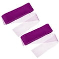 thumbnail image 1 of Uxcell 25 yardas de trenza rígida de crin de caballo, 3 pulgadas de ancho para costura de huesos de poliéster, vestido de boda, danza, manualidades, accesorios, púrpura oscuro (2 rollos), 1 of 7