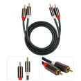 thumbnail image 4 of Cable de conexión de audio, carcasa de aleación de aluminio Línea de adaptador dorado Cable de audio Funcionalidad inteligente, 4 of 8