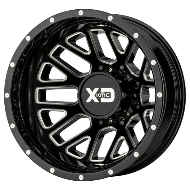 Xd Series grenade dually 17x6.5 8x200 140et 142.00mm gloss black