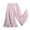 Pink, variant on REDARER Toddler Girls' Cotton Wide-Leg Pants Ruffled Hem Tiered Design Soft Breathable Summer Casual Trousers,6-8 Years