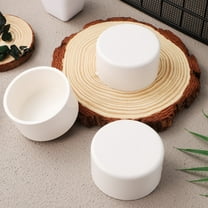 LEORX 4Pcs White PVC Sprinkler End Cap Pipe Plug Accessories