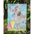 thumbnail image 3 of Grey Standard Poodle Easter Garden Flag, 3 of 5