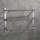 thumbnail image 2 of Toallero de pared, acero inoxidable 304, balda/pared, 3 barras, para baño y cocina (cromo, 40cm) Ormromra XZB-0602, 2 of 8