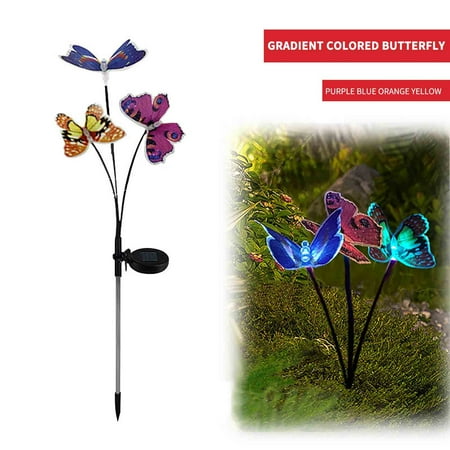 

Solar Fiber Night Light Ground Insertion Courtyard Light Garden Layout Terrace Decoration Outdoor Waterproofing Decorative Lamps & Lighting