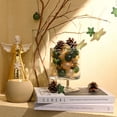thumbnail image 2 of Adornos navideños decorados por Hannah Mini, 35 quilates y 3 cm, oro verde, 2 of 6