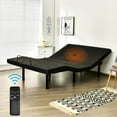 thumbnail image 3 of Giantex Base de Lit Réglable W / Massage, Cadre de Lit Réglable Électrique W / Ports USB Sans Fil à Distance et Double, Zéro Gravité, Inclinaison de la Tête et du Pied, Queen, 3 of 10
