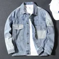 thumbnail image 3 of Abrigos vaqueros para hombre, ligeros, de invierno, de gran tamaño, con botones, chaqueta vaquera para hombre, otoño, entrega rápida, ropa Y2k, alta calidad, nueva en Cowboy Rock, 3 of 5