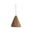 Light Fixture Rope Rustic Handwoven Rope Pendant Lampshade Rustic Hanging Light Fixture Cage for ...