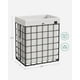 thumbnail image 5 of Cesto para la ropa sucia SONGMICS, 23,8 galones. (90L) Cesto para la Ropa sucia, Cesto para Ropa Plegable, Forro extraíble y Lavable, Estructura de Alambre de Metal, para Dormitorio, baño, Blanco Crem, 5 of 5