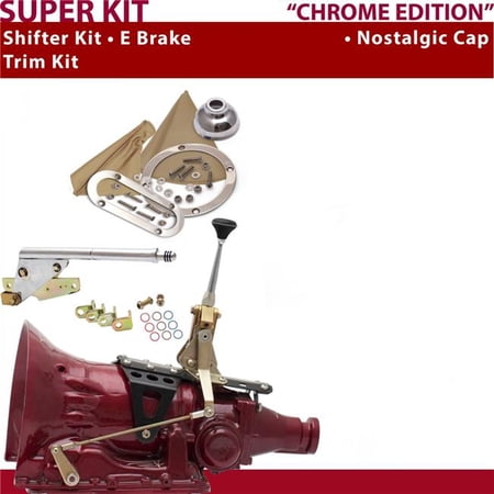 American Shifter C6 Shifter Kit 6 in. E Brake Trim Kit for D3C3E