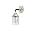 thumbnail image 4 of Innovations Lighting  Nouveau 2 Bell - 1 Light 5" Sconce Black Polished Nickel/Seedy, 4 of 5