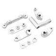 thumbnail image 1 of RC Steering Assembly, Improve Performance RC Steering Bellcrank Servo Set Aluminum Alloy Wearable High Strength Upgrade Part  For 1/10 RC Car Red,Dark Blue,Silver, 1 of 8