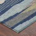 thumbnail image 3 of Addison Rugs Chantille Indoor/Outdoor Transitional Modern Navy Machine Washable Round Rug, 8' x 8', 3 of 7