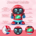 thumbnail image 6 of Kivdit Robot Toys for Kids,Singing Dancing Electronic Toys with Flashing Lights,Gifts for Boys Girls, 6 of 8
