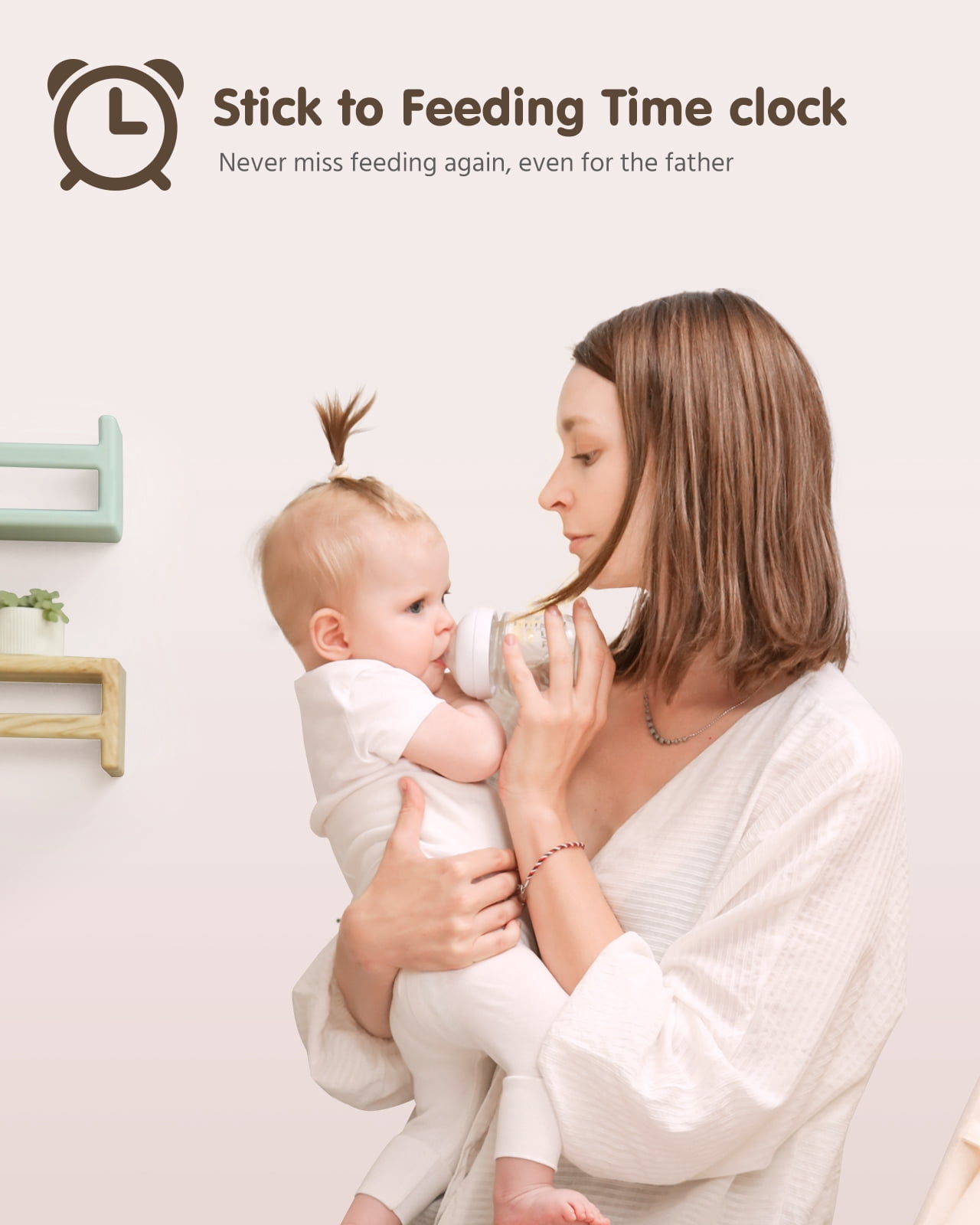 ANNKE 1080p 5" HD Video Baby Monitor with Camera, 355° Pan & 55° Tilt, 2X Zoom,  Voice & Motion & Temperature Detection, Feeding Reminder, Privacy Protection, 4000mAh Battery