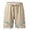 A1-Khaki, variant on Boys Swim Trunk Hawaiian Tropical Printed Casual Beach Shorts Summer Drawstring Board Shorts for Boys (A1-White 2-3 Years)