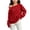 Red, variant on Atogsazn Kids Girls Off Shoulder Sweatshirt Childrens Casual Loose Long Sleeve Pullover Tops Fall Winter Sweater White 9-10 Years Fashion