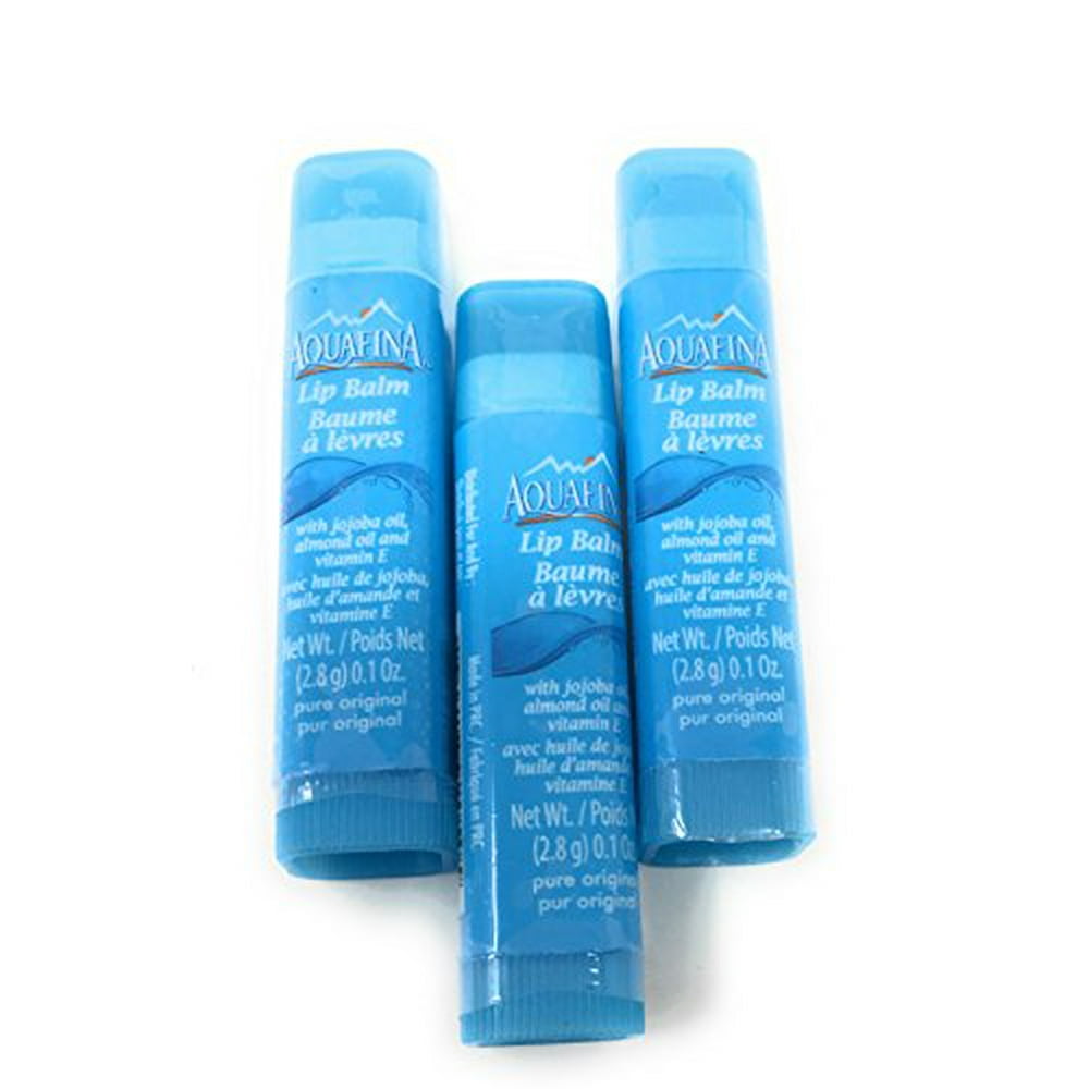Aquafina Lip Balm 3 Tubes