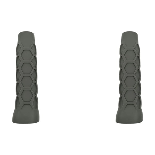 Funda de silicona para empuñadura de pala de pickleball (gris).