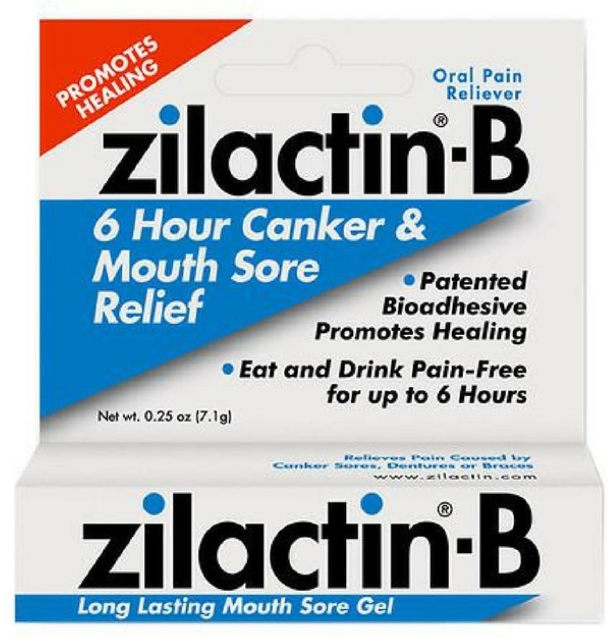 Zilactin-B 6 Hour Canker & Mouth Sore Relief