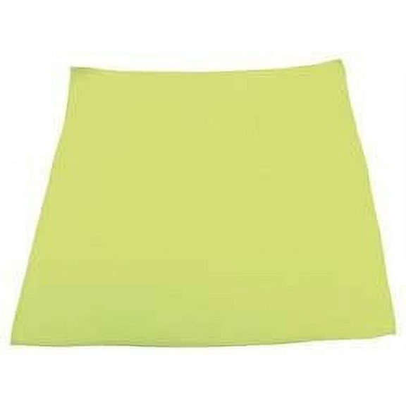 Pro-Source M915100Y 16x16 inch Yellow Microfiber Terry Cloth
