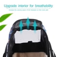 thumbnail image 4 of Nebula Stylish Fabric Cat Carrier - 900D Oxford Cloth, Sherpa Base - Comfy & Lightweight Pet Bag for Travel - Nylon Webbing Handles - Ideal for Small-Medium Cats -Spacious Transport, 4 of 7