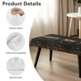 thumbnail image 7 of POLERO Happy New Year Dining Bench Cover Washable Stretch Piano Bench Seat Cover Removable Rectangle Seat Cushion Protector for Home Patio, Bedroom, Hotel, 7 of 7