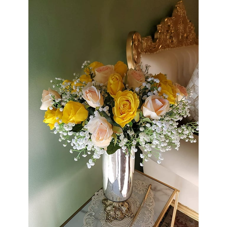 Artificial Bouquet Fake Babys Breath/Gypsophila Silk Flowers Home Wedding  Decors
