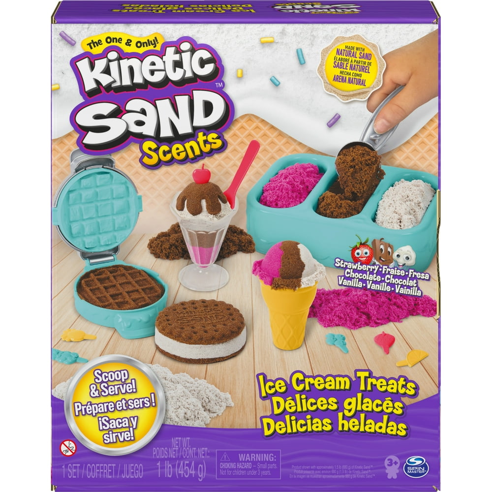 Sand Scents, Ice Cream Treats Playset with 3 Colors of All